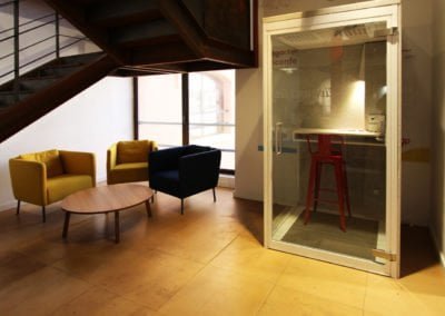 Cabine acustiche per ufficio coworking e comfort acustico