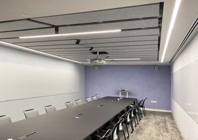 Intervento di progettazione acustica sala riunioni aziendale