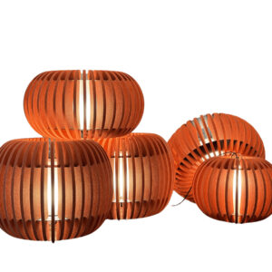 lampara fonoabsorbente acustica pumpink de grape
